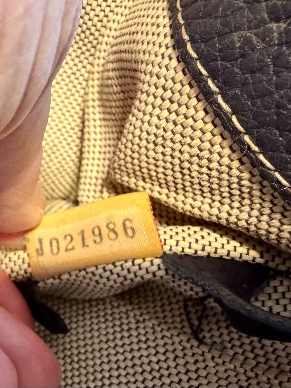Dooney & Bourke Navy Blue Monogram Satchel - Picture 5 of 9